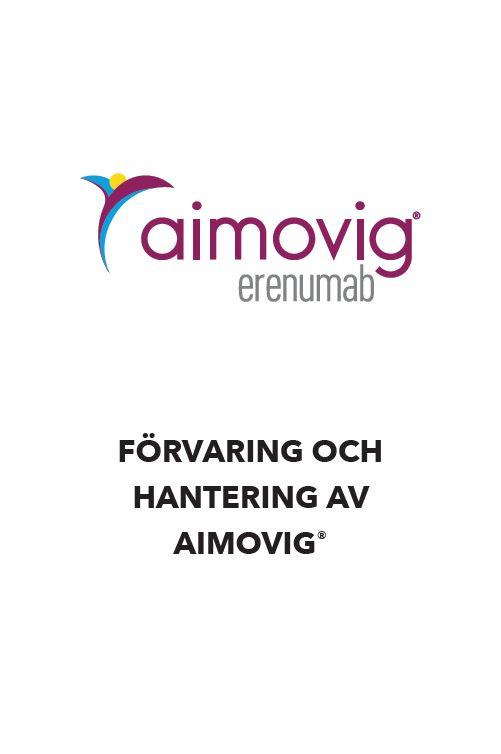 Bild som föreställer materialet Förvaring och hantering av AImovig®.