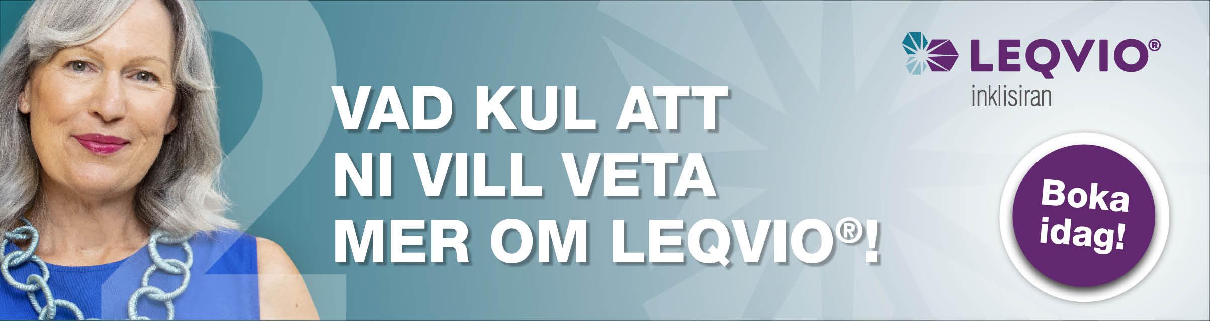 Tid för produktinformation LEQVIO® (inklisiran)