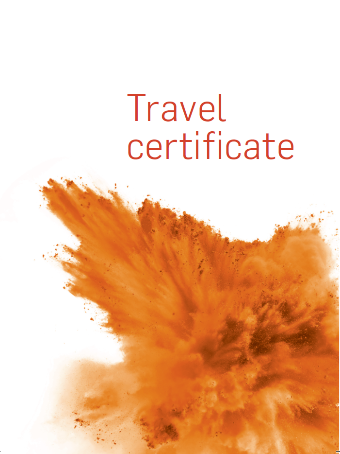 Travel Certificate Cosentyx