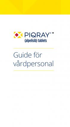 Piqray guide for vårdpersonal